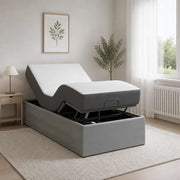 Telaio Letto Elettrico Regolabile Grigio Chiaro 42037322
