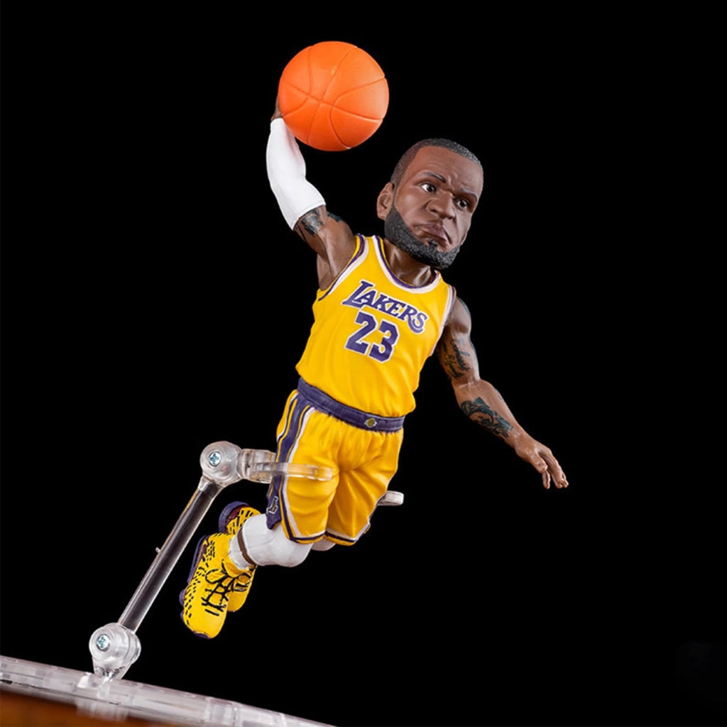 Figurina in vinile a forma di stella del basket, 5 cm, articolo da collezione, decorazione