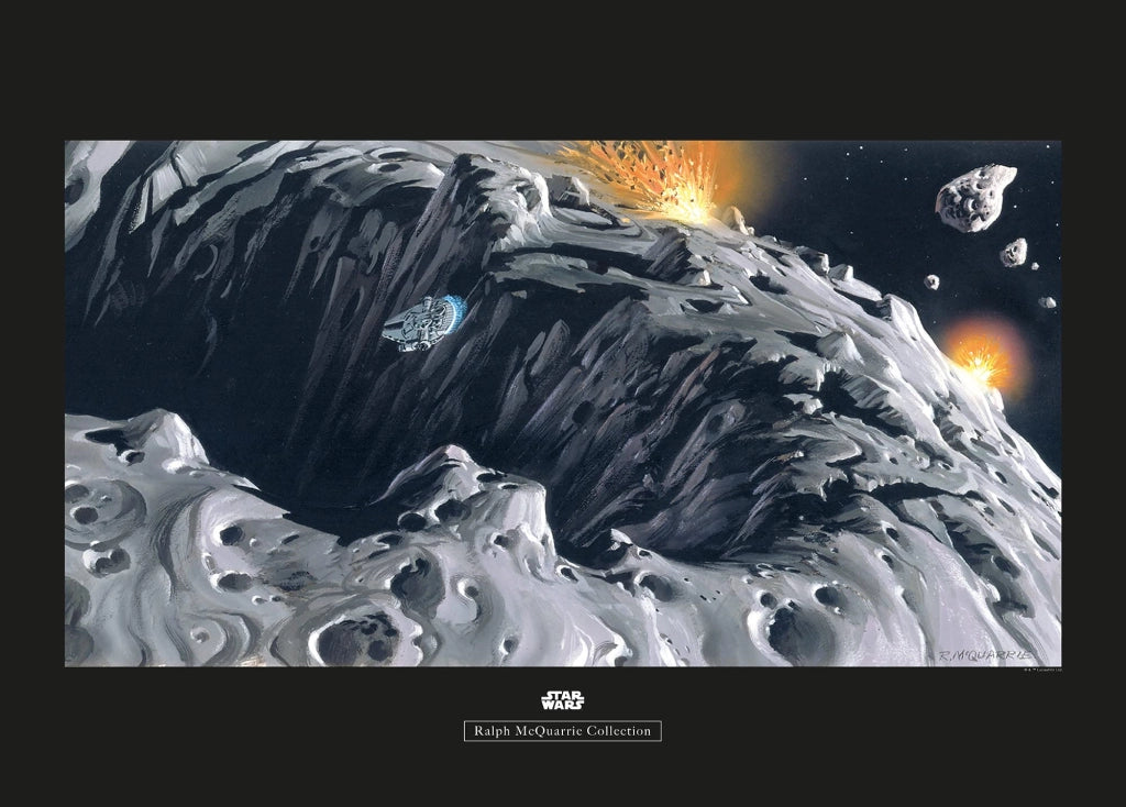 Star Wars, serie classica, poster "Asteroid" – stampa artistica senza cornice, dimensioni 70x50 cm