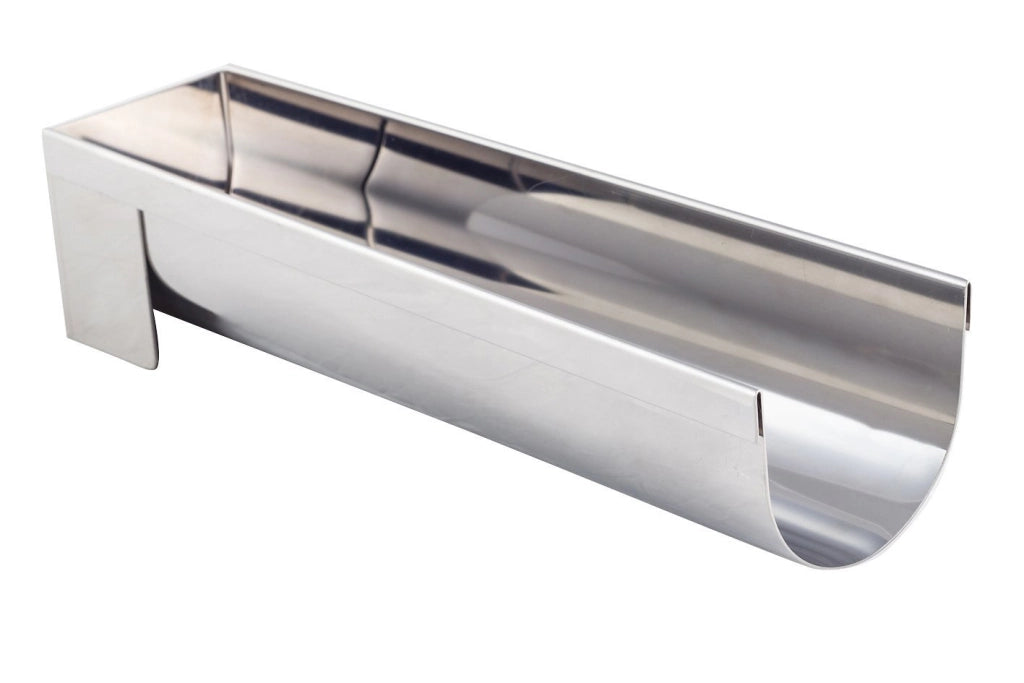 Stampo rotondo, rimovibile, dimensioni 30 x 8 x 6,5 cm, in acciaio inossidabile