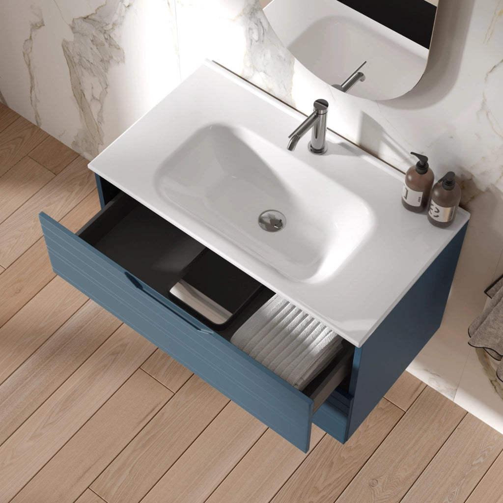 Composizione 4 pezzi SOLMIRA blu