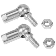 Cuscinetti a sfera con perno, modello CS10, filettatura M6x1 mm, confezione da 2 pezzi