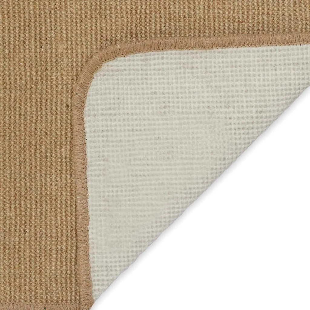 Tappeto da Area Marrone Chiaro 300 x 300 cm Juta 42010789