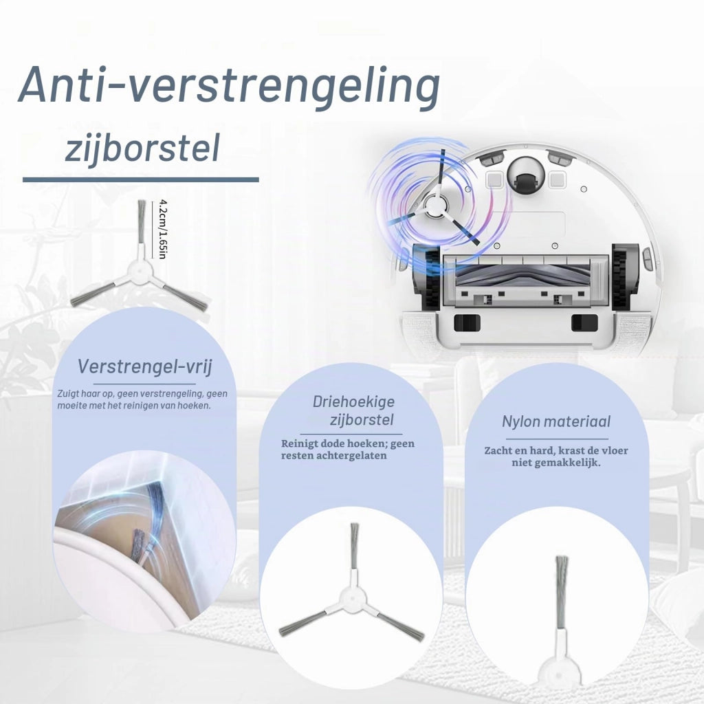 Set di accessori da 25 pezzi per aspirapolvere robot Dreame D10 Plus Gen 2