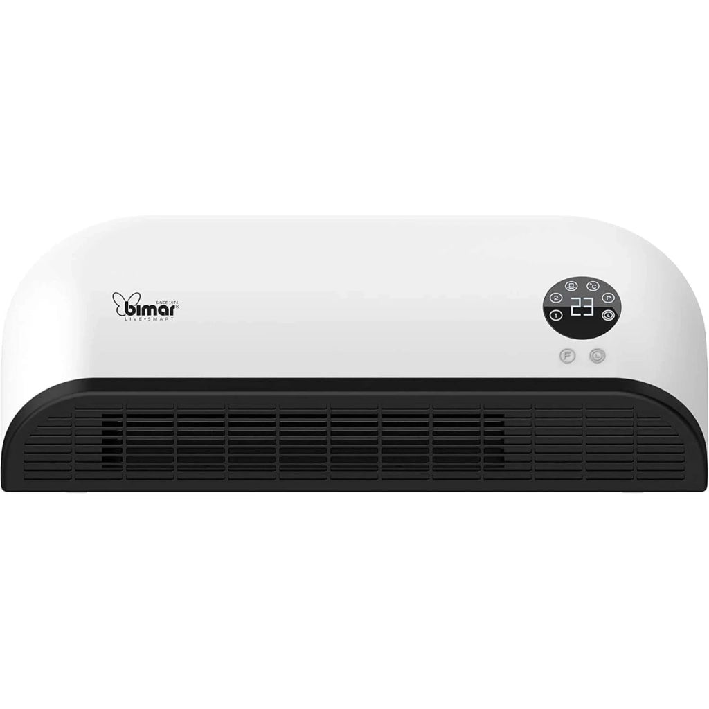 Bimar HP093 Termoventilatore a Parete con Telecomando e Timer