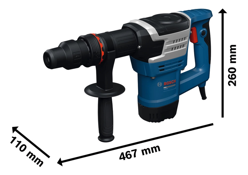 Bosch GSH 5 MX – Martello Demolitore SDS Max 1100W, 7,8 J 0611338971