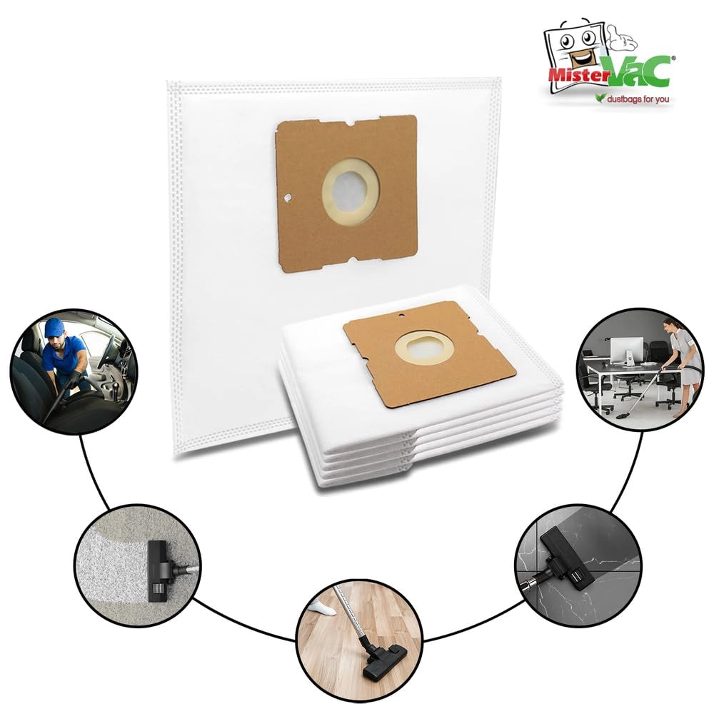 20 sacchetti per aspirapolvere compatibili con Trisa T6601, tipo 9466 SG, in tessuto non tessuto