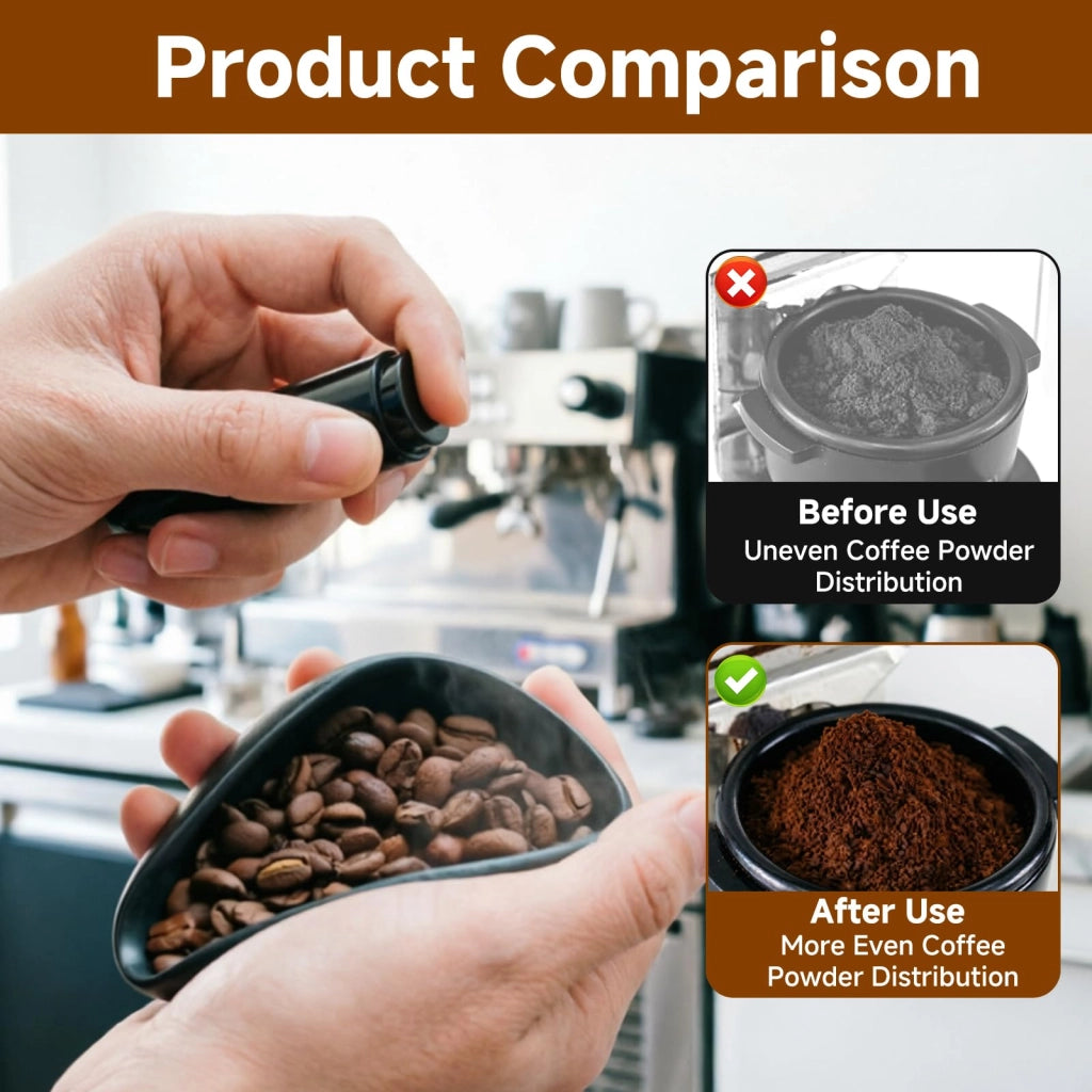 Tazza dosatrice in Vetroceramica per chicchi di caffè, capacità 140 grammi, con flacone spray