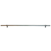 BARRA APPENDIMESTOLI IN KIT tubo finitura nickel satinato