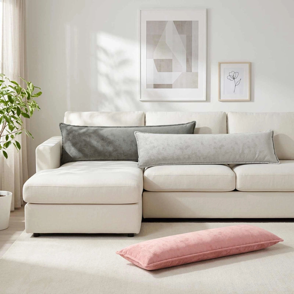Federa HOUTEN Grigio Scuro 40 x 145 cm Flanella 917374