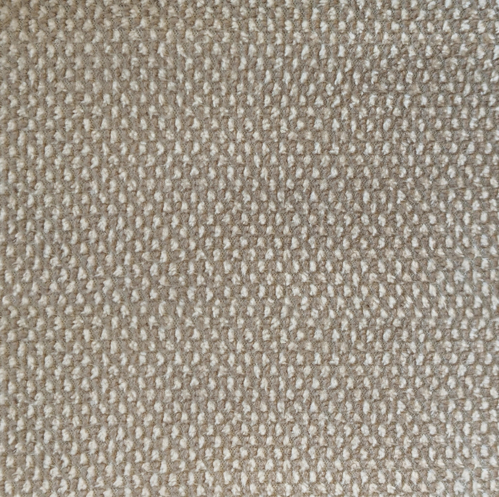 Divano angolare 3 posti 180x155x83 cm in tessuto di lino kaki con imbottitura in schiuma