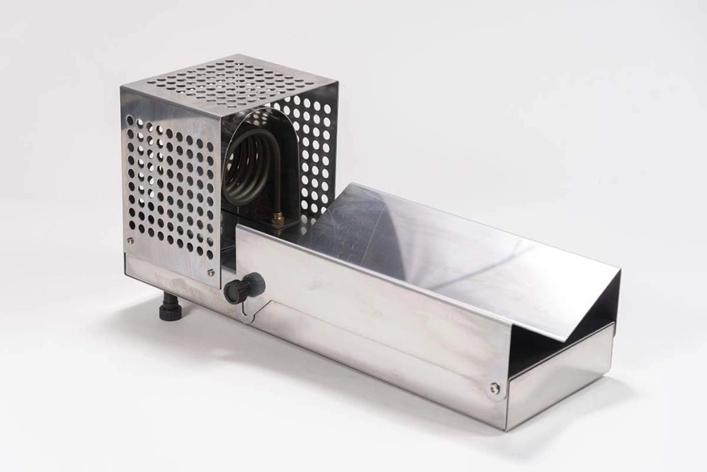 Macchina per termo-restringimento in acciaio inossidabile, con altezza regolabile, 850 W
