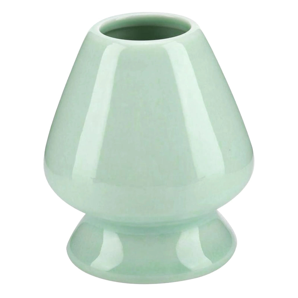 Porta frusta per matcha in Vetroceramica, verde, 1 pezzo