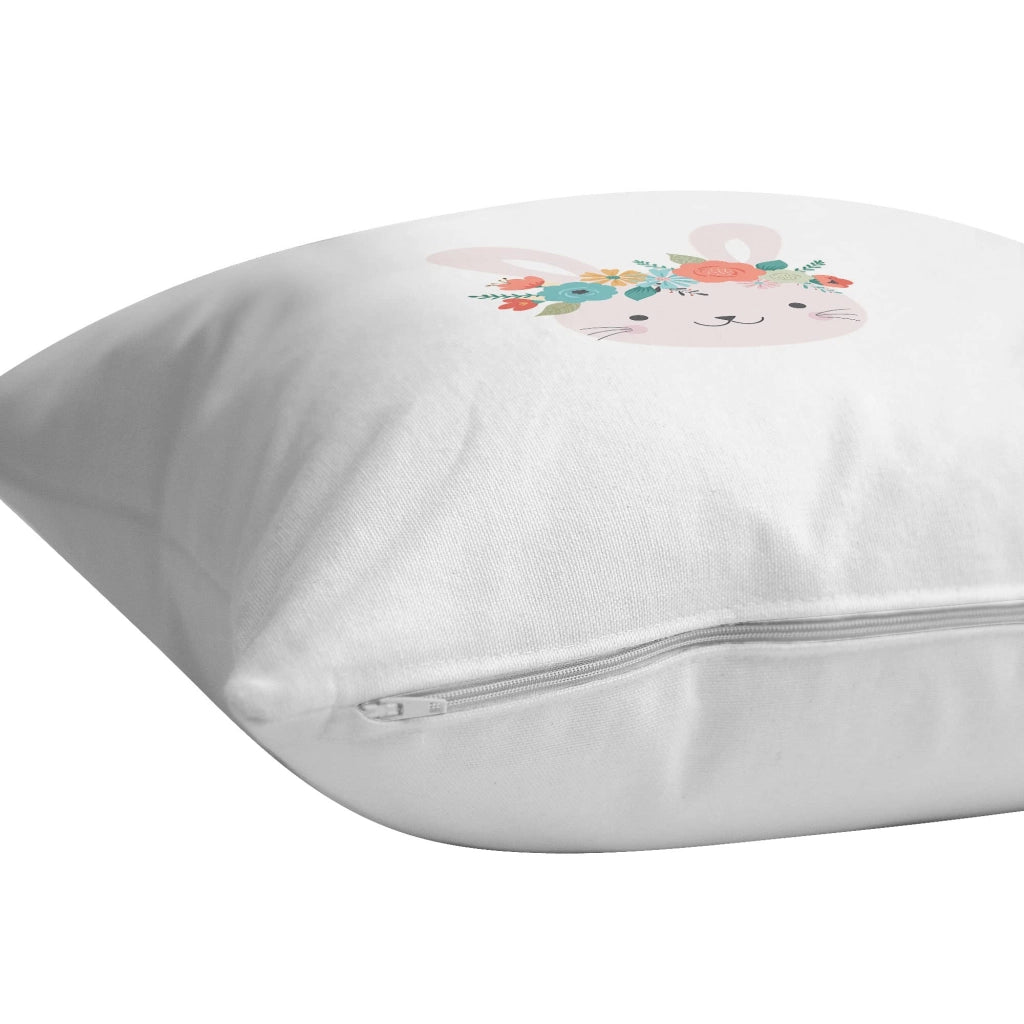 Custodia per cuscino, 45x45 cm, 100% cotone, multicolore, chiusura a zip invisibile
