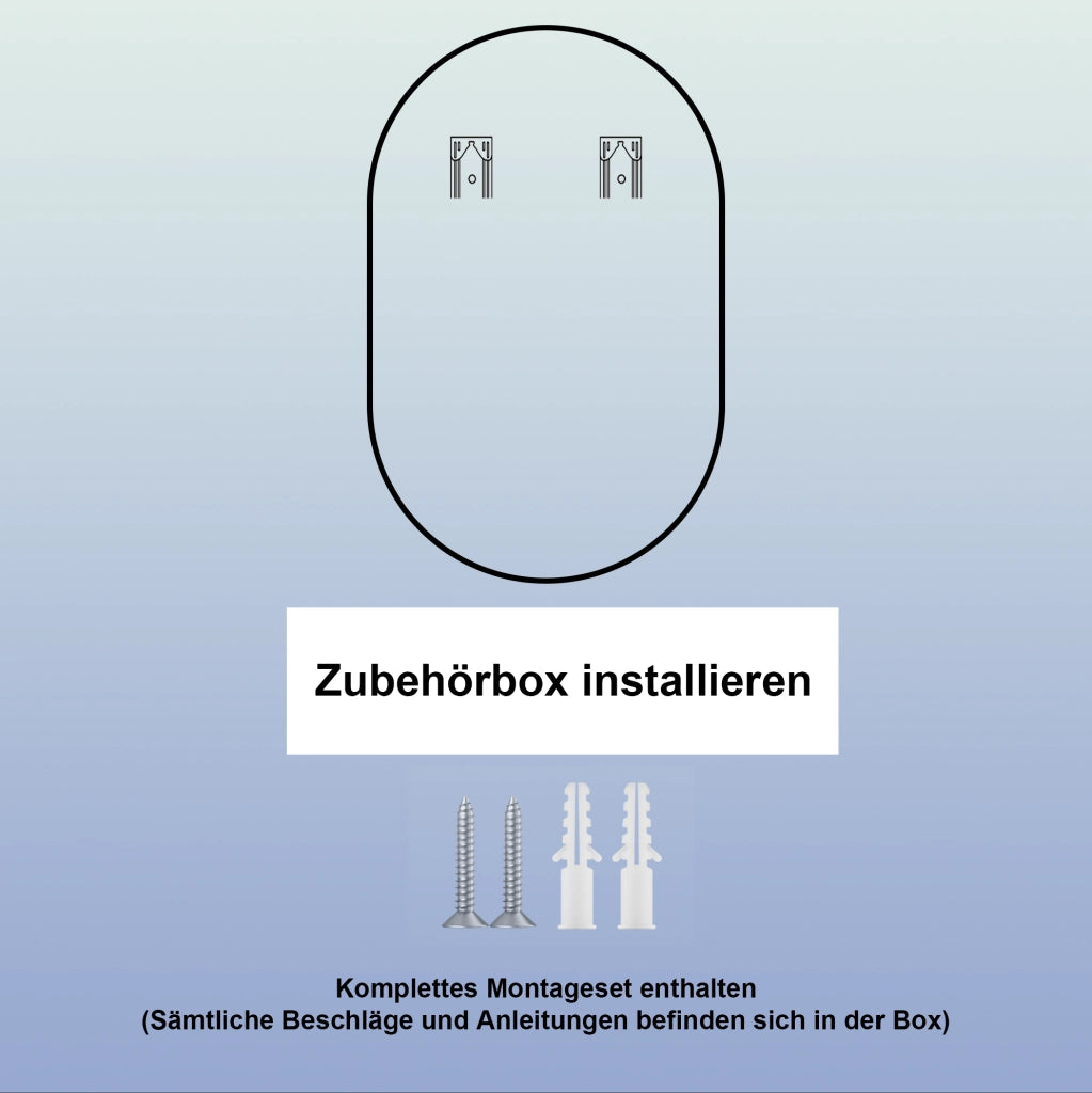 Specchio da bagno con illuminazione regolabile e funzione antiappannamento