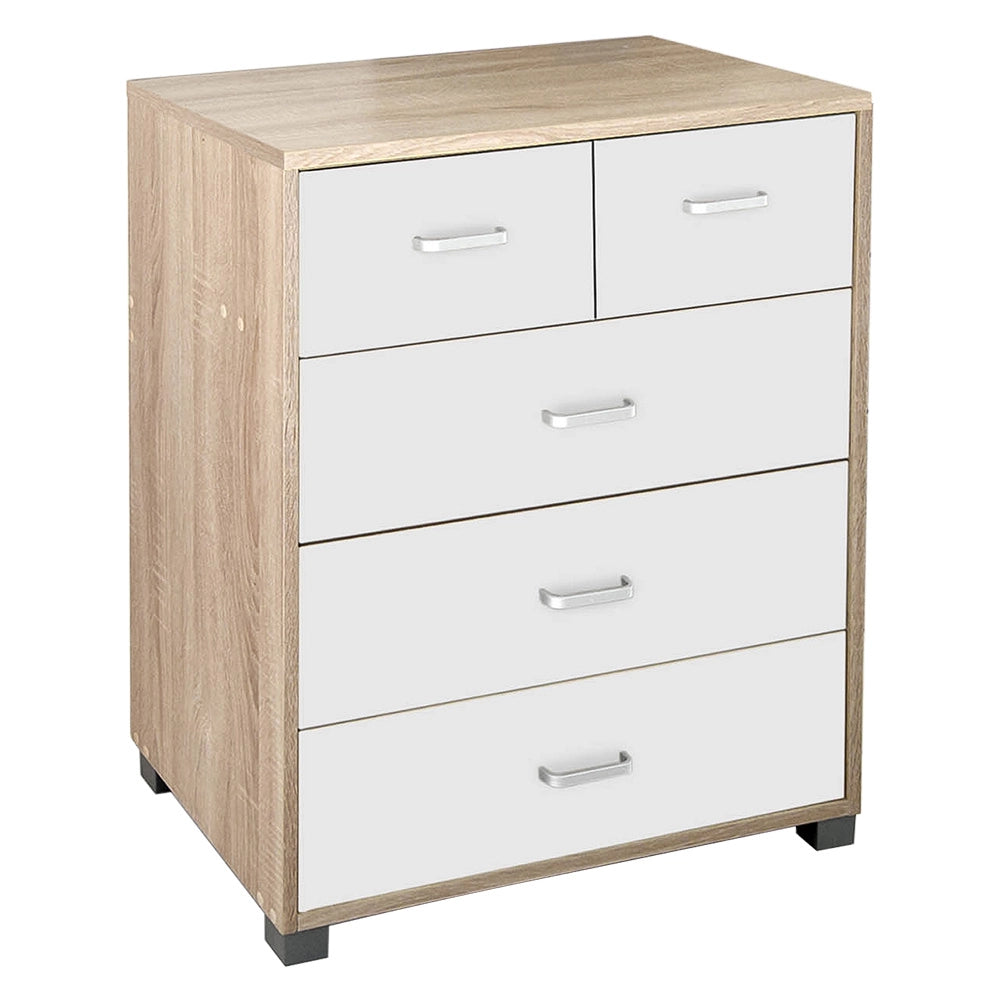 CASSETTIERA LINEA 'ATENA' col. rovere + bianco  - BricoGo
