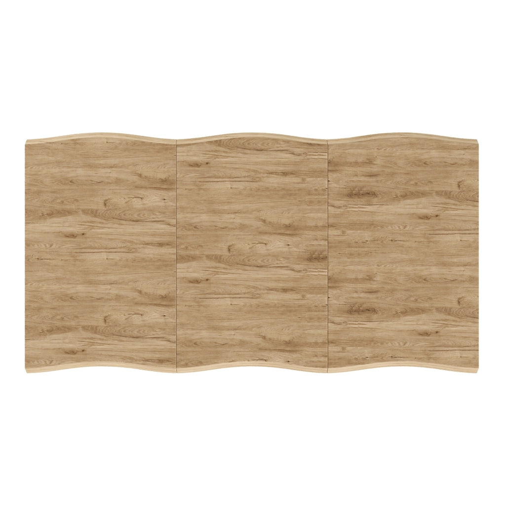 Tavolo da pranzo 160x78 cm in MDF effetto legno con gambe X