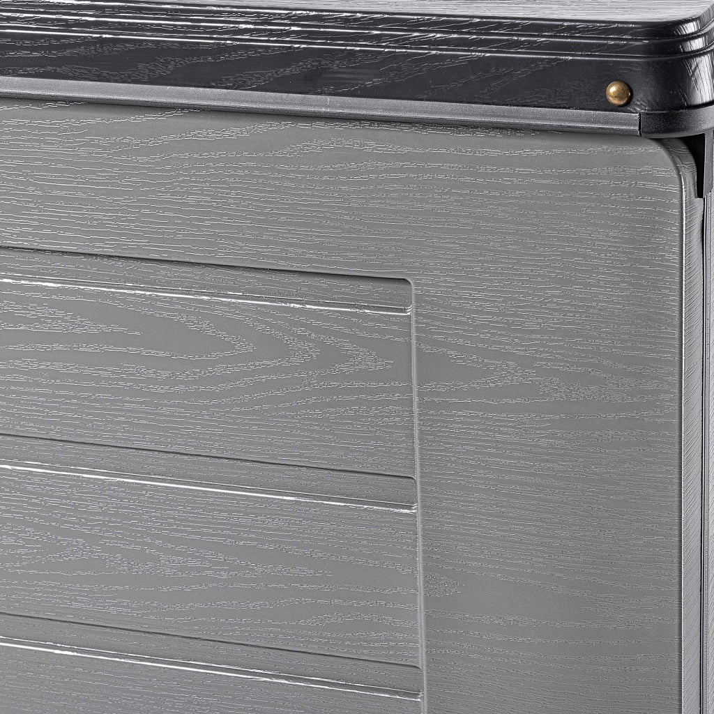 Baule da giardino KADAX 390 L grigio