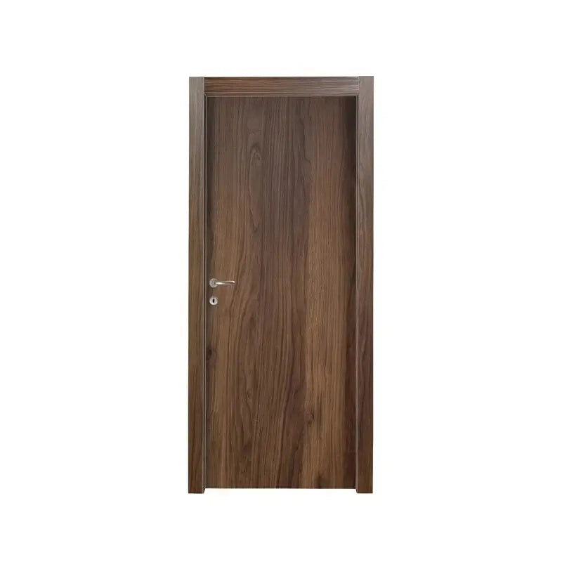 Porta battente da interno noce quercia venatura verticale 90 x 210 cm