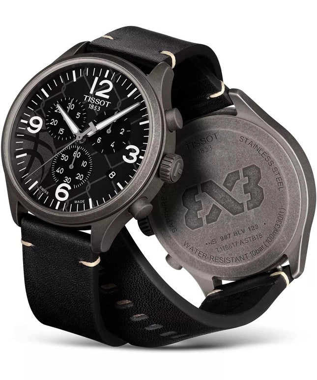TISSOT Mod. CHRONO XL 3X3 STREET BASKETBALL Special Pack + Extra Strap