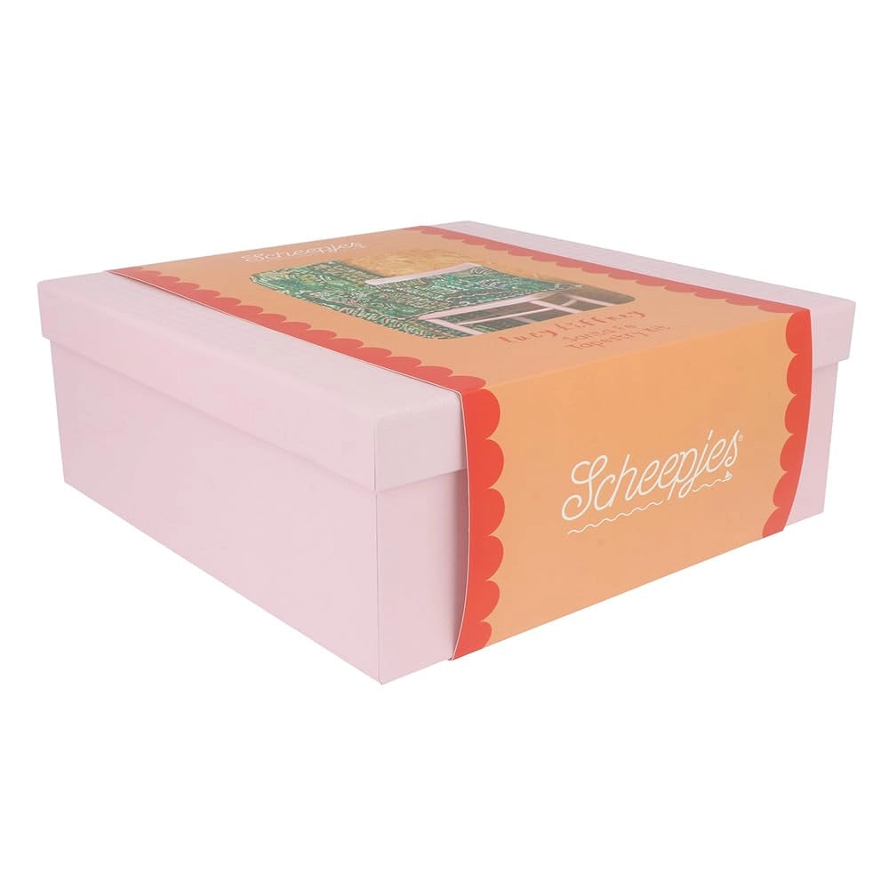 Set di arazzi Santa, 60x40 cm, kit per ricamo, 100% lana, multicolore, 1 set