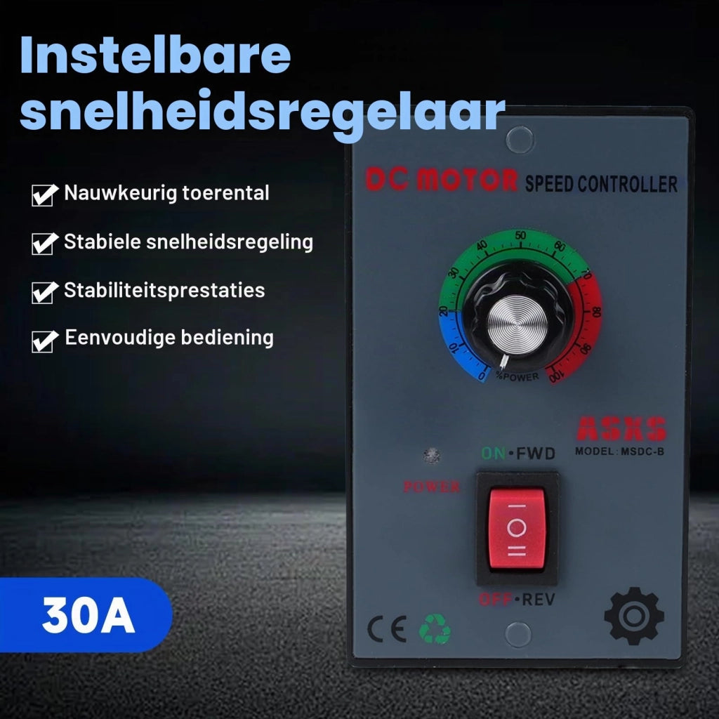 Regolatore di velocità per motori DC, 12-60V, 30A, compatibile con motori 550/775/795/895