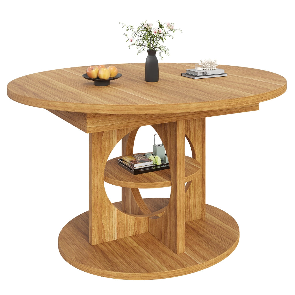 Tavolo da pranzo allungabile da 110 a 150 cm effetto legno