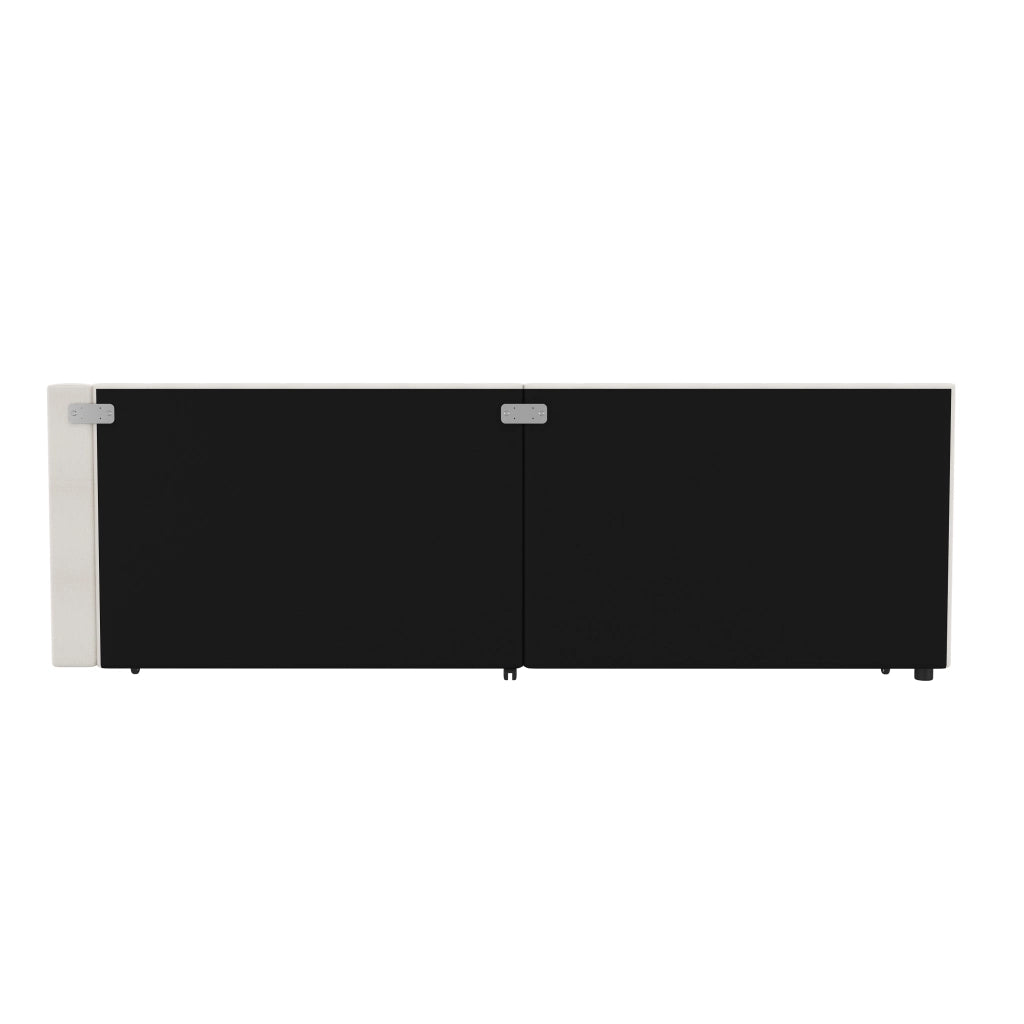 Letto singolo 90 x 200 cm con letto estraibile