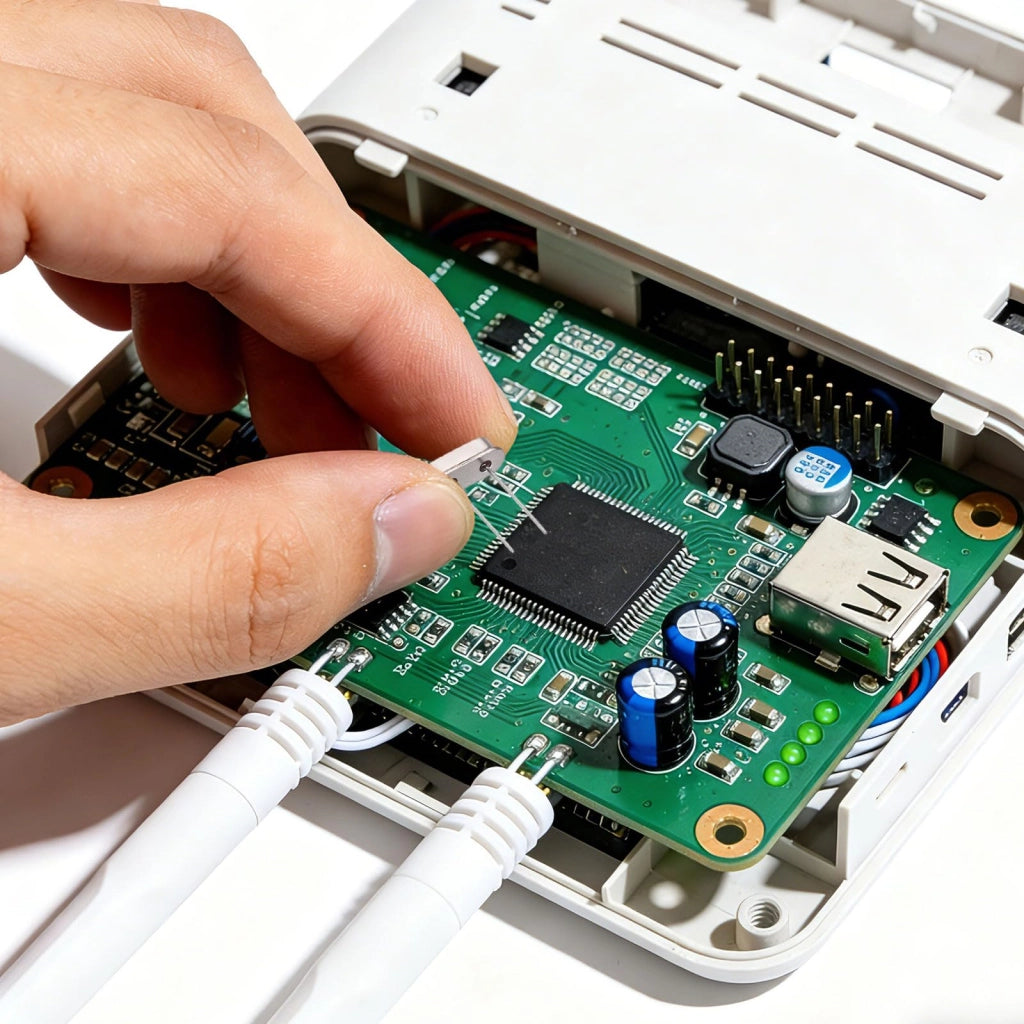 Oscillatore al quarzo da 8,192 MHz, confezione da 10 pezzi, modello HC-49S, con connettore DIP a 2 pin