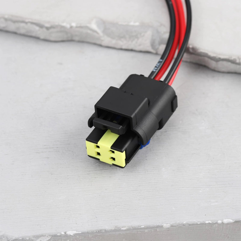 Connettore per cavi a 4 pin per luci diurne (DRL) e fendinebbia, calibro 18AWG, compatibile con Cadillac CTS dal 2014 al 2019