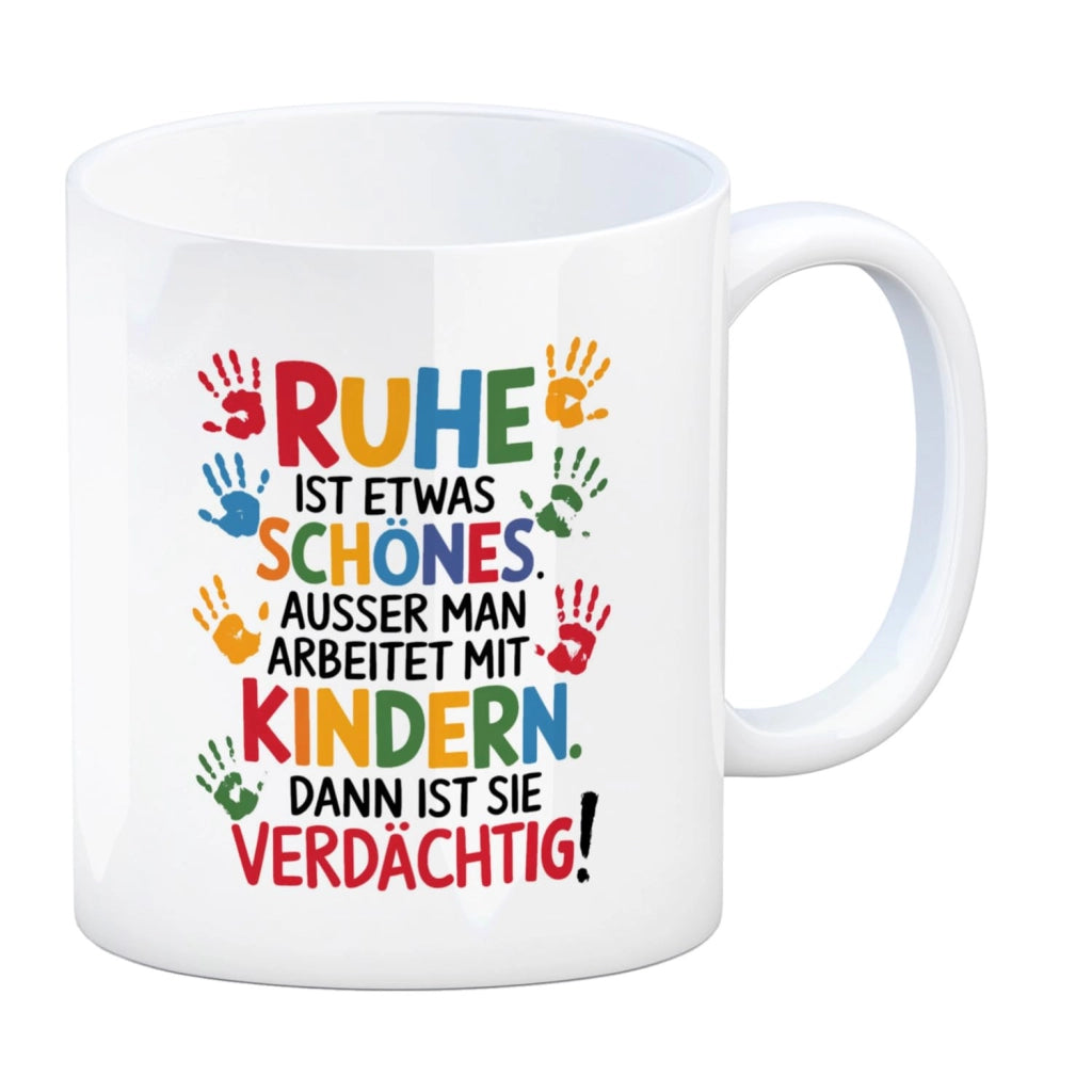 Tazza da caffè con scritta per insegnanti, 300 ml, in Vetroceramica