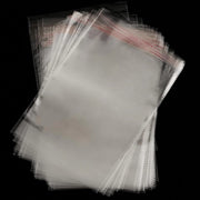 500 buste trasparenti A4, autoadesive, in OPP, dimensioni 22x34 cm