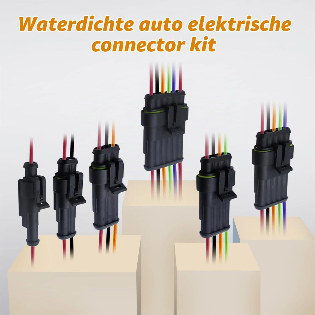 Connettori impermeabili per auto a 12V, 796 pezzi, con 1-6 pin