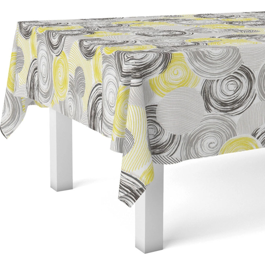 Tovaglia rettangolare, 140x140 cm, design moderno, resistente alle macchie, impermeabile