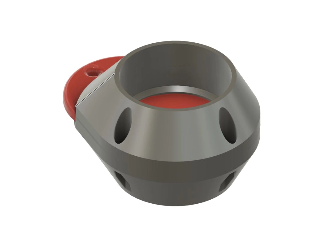 Valvola a saracinesca Blastgate, DN50, distributore a 2 o 3 vie, accessori