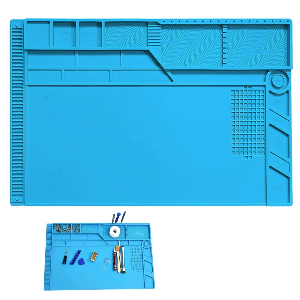 Tappetino magnetico in silicone per saldature, 55x35 cm