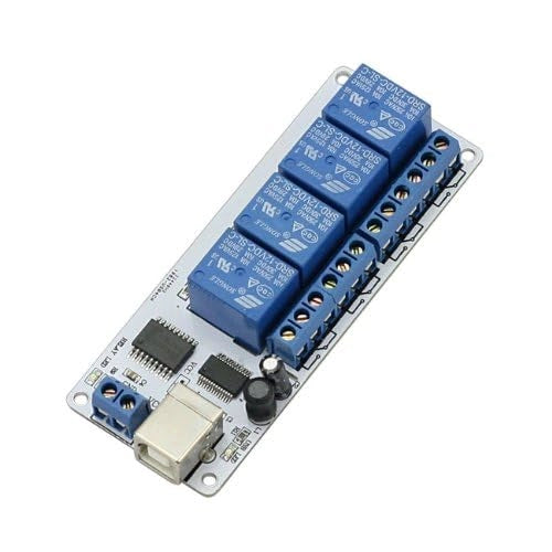 Relè USB, 4 canali, 12 V