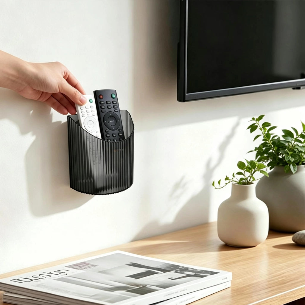 Supporto a parete per telecomando, in plastica ABS, confezione singola
