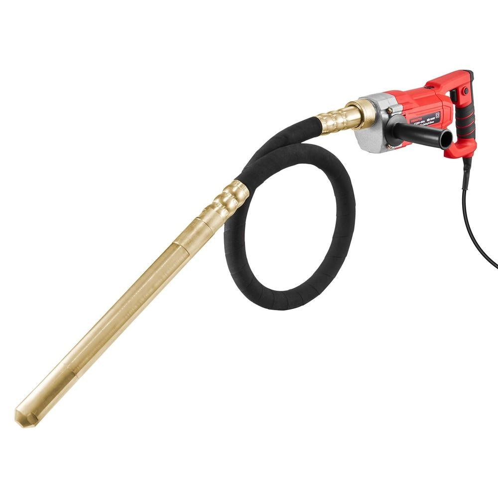 Vibratore Elettrico per Calcestruzzo 800W ZPN-35 con Asta 1,5m, Ago per Cemento Portatile e Compatto per Fai da Te e Cantiere