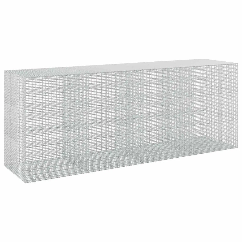 Gabione con Filo da 5 mm e Rete da 5x2,5 cm 400x100x150 cm 3463898