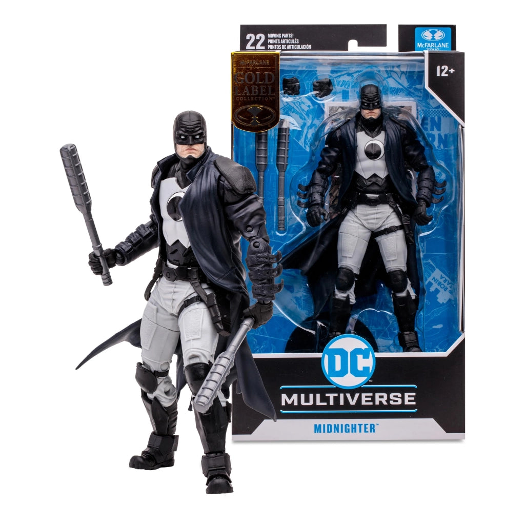 DC Multiverse, figura di Midnighter (etichetta dorata), 18 cm