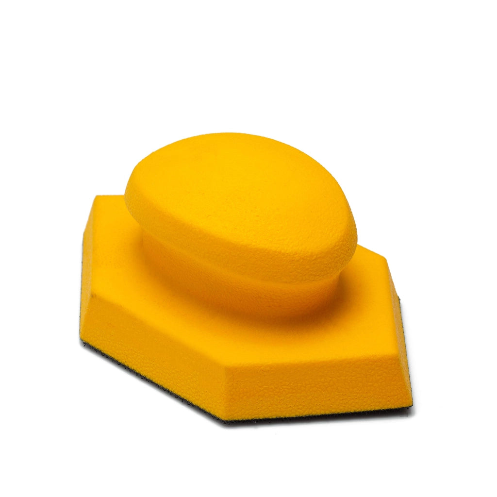 Blocco abrasivo, con velcro, densità media, ergonomico