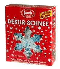 Dekoschnee, 200 pezzi, 14 g, neve artificiale