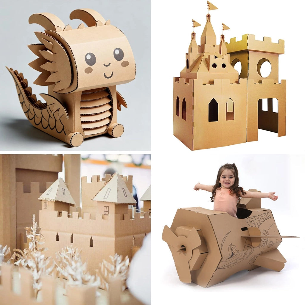 18 fogli di cartone ondulato A4, cartoncino per lavori manuali e modellismo