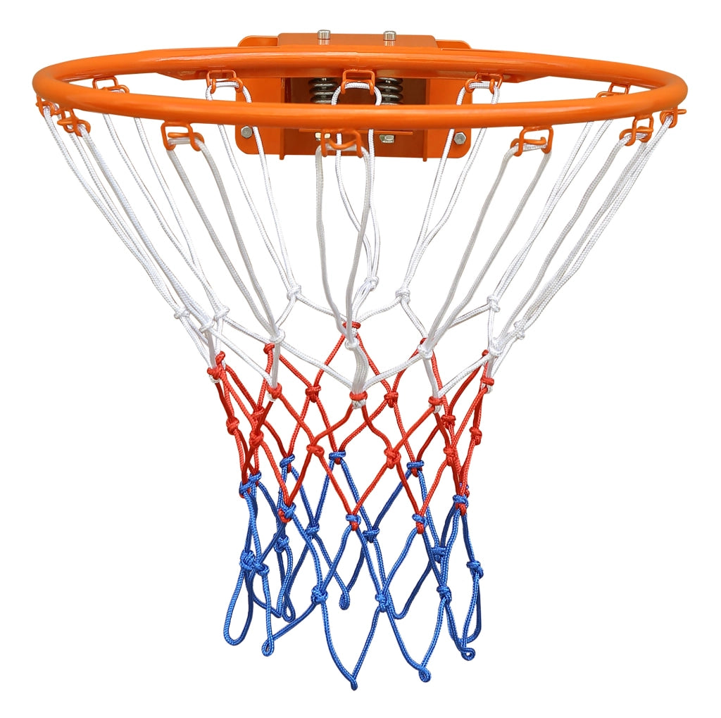 CERCHIO da basket Ø 45 cm con doppia molla e rete, arancione