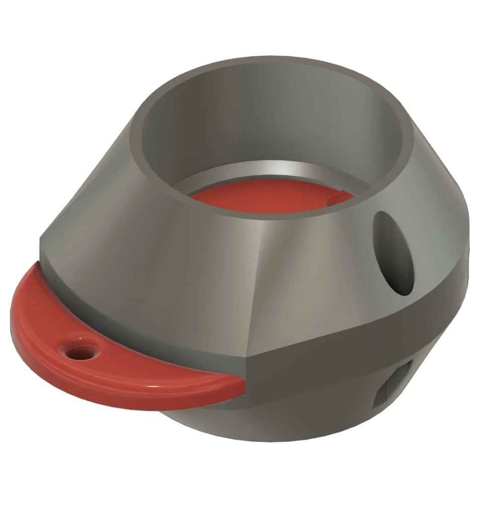 Valvola a saracinesca Blastgate, DN50, distributore a 2 o 3 vie, accessori