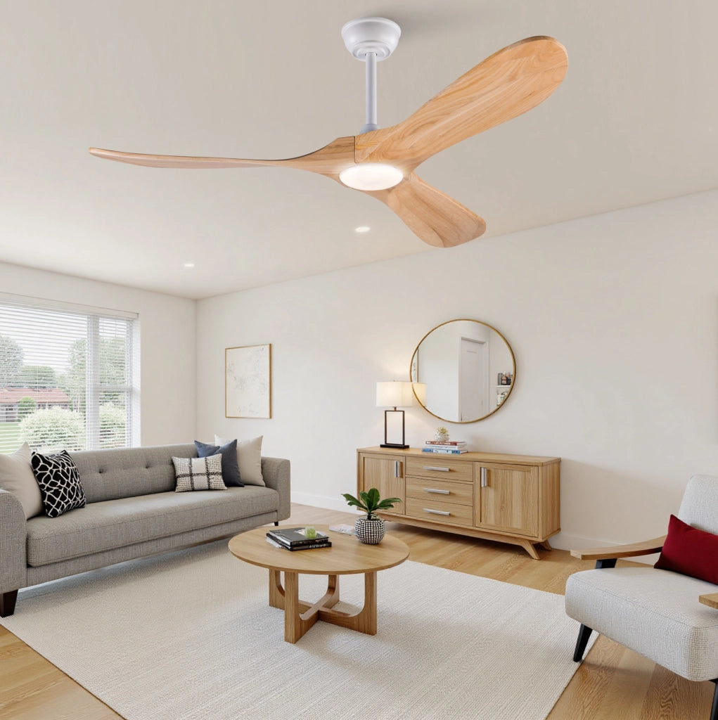 Ventilatore da soffitto da 52 pollici con luce e telecomando