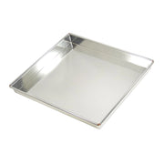 Teglia rettangolare in ghisa, dimensioni 30,6 x 20,4 x 3,6 cm, colore bianco