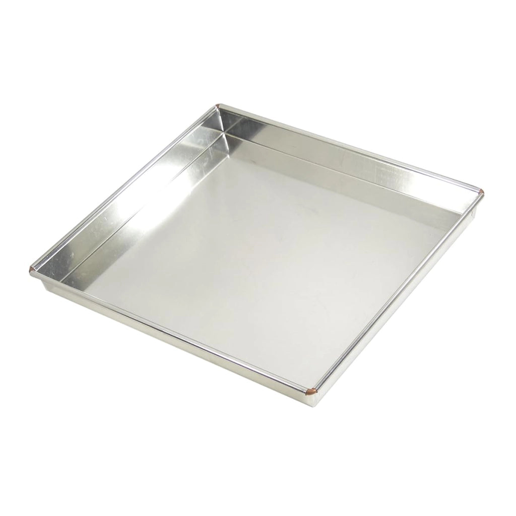 Teglia rettangolare in ghisa, dimensioni 30,6 x 20,4 x 3,6 cm, colore bianco