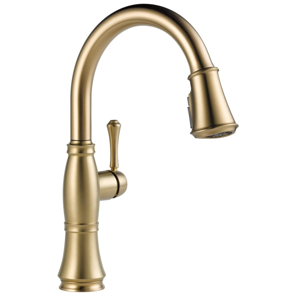 Miscelatore monocomando per cucina con doccetta estraibile, finitura bronzo